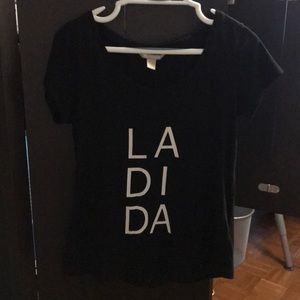 BANANA REPUBLIC GRAPHIC TEE SZ S